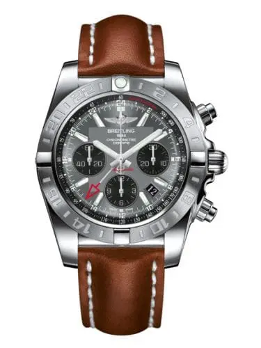 Breitling Chronomat 44 GMT Stainless Steel / Blackeye Grey / Calf AB042011.F561.433X
