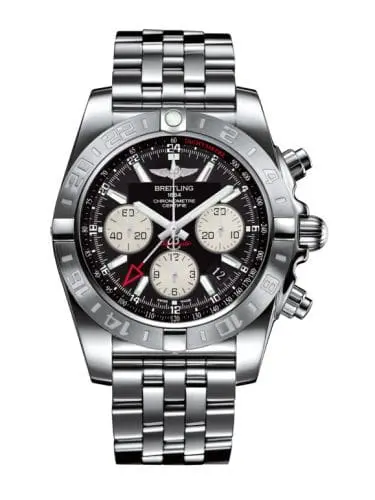 Breitling Chronomat 44 GMT Stainless Steel / Onyx Black / Bracelet AB042011.BB56.375A