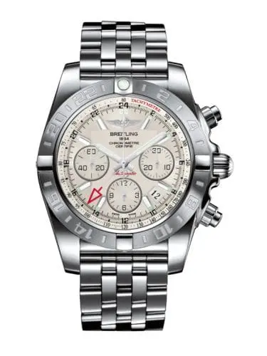 Breitling Chronomat 44 GMT Stainless Steel / Sierra Silver / Bracelet AB042011.G745.375A