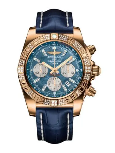 Breitling Chronomat 44 Rose Gold / Diamond / Black Pearl Diamond / Bracelet HB0110AE.BC53.731P