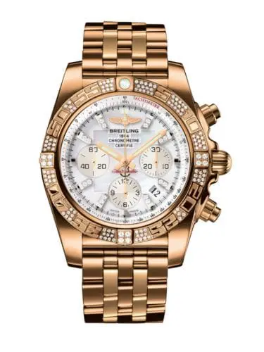 Breitling Chronomat 44 Rose Gold / Diamond / Pearl Diamond / Bracelet HB0110AE.A698.375H
