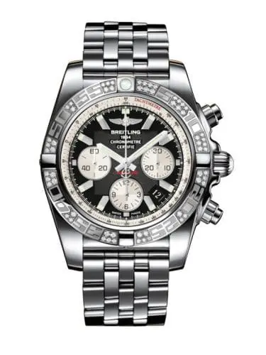 Breitling Chronomat 44 Stainless Steel / Diamond / Onyx Black / Bracelet AB0110AA.B967.375A