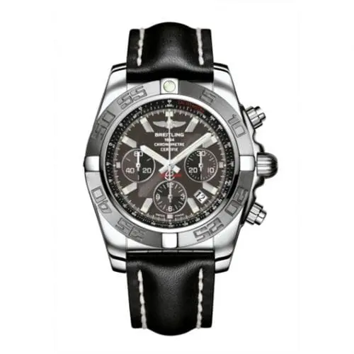 Breitling Chronomat 44 Stainless Steel / Grey / Calf AB011011/M524/435X