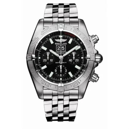 Breitling Chronomat Blackbird Big Date Polished / Black A4435912/B811