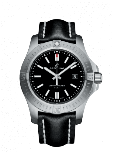 Breitling Chronomat Colt 44 Automatic Black / Calf / Pin A17388101B1X1