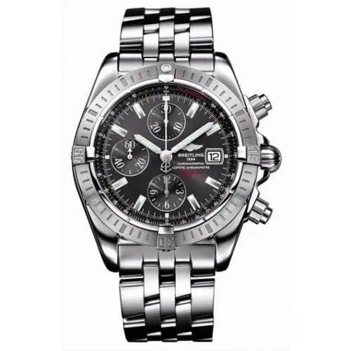 Breitling Chronomat Evolution Stainless Steel / Grey A1335611/M512
