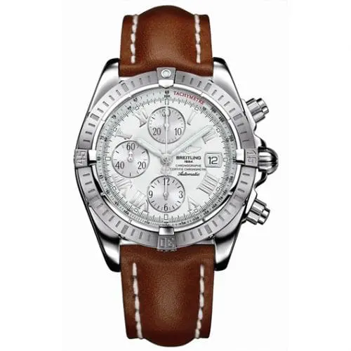 Breitling Chronomat Evolution Stainless Steel / Silver - Roman A1335611/A653