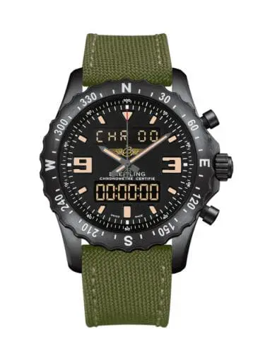 Breitling Chronospace Military Blacksteel / Volcano Black / Military M7836622.BD39.105W