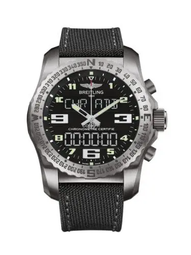 Breitling Cockpit B50 Titanium / Black / Military / Pin EB5010221B1W1