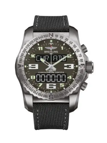 Breitling Cockpit B50 Titanium / Grey / Military / Pin EB5010B1/M532/100W/A20BASA.1