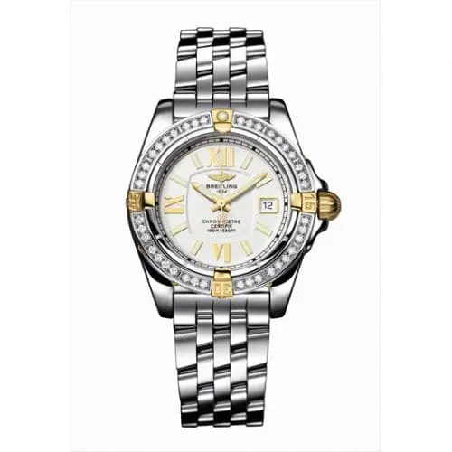 Breitling Cockpit Lady Silver / Bracelet B7135612.G652