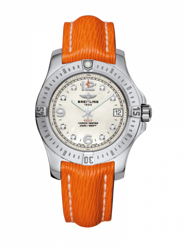 Breitling Colt 36 Pearl Diamond / Sahara / Pin A7438911/A771/217X/A16BA.1