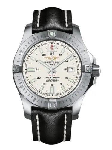 Breitling Colt 44 Automatic Stratus Silver / Calf A1738811.G791.435X