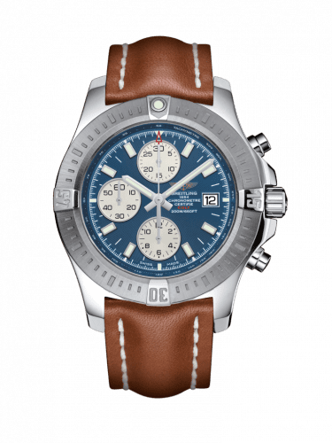 Breitling Colt Chronograph Automatic Stainless Steel / Mariner Blue / Calf / Folding A1338811/C914/434X/A20D.1