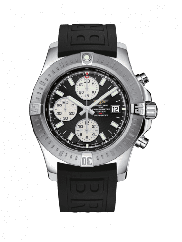 Breitling Colt Chronograph Automatic Stainless Steel / Volcano Black / Rubber / Folding A1338811/BD83/153S/A20D.2