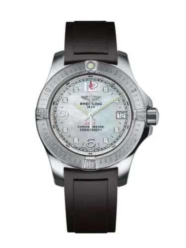 Breitling Colt Lady Pearl Diamond / Rubber / Pin A7738811/A769/133S/A14S.1