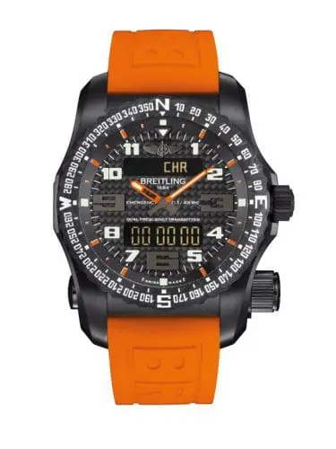 Breitling Emergency II Night Mission / Carbon Orange / Rubber / Boutique V763267Z.BE80.234S