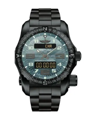 Breitling Emergency II Night Mission / Green Mother-of-Pearl / Bracelet V7632530/L527/159V