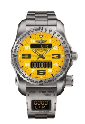 Breitling Emergency II Yellow / Co-Pilot E76325A4/I520/E8017510/B999.165E