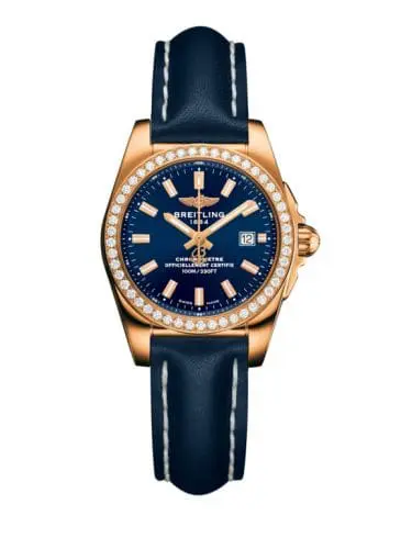 Breitling Galactic 29 Rose Gold / Diamond / Horizon Blue / Calf H7234853.C950.486X