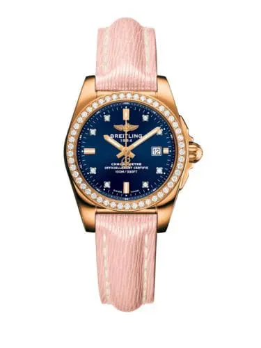Breitling Galactic 29 Rose Gold / Diamond / Horizon Blue Diamond / Sahara H7234853.C964.272X