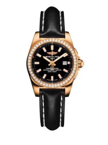 Breitling Galactic 29 Rose Gold / Diamond / Trophy Black / Calf H7234853.BF32.477X