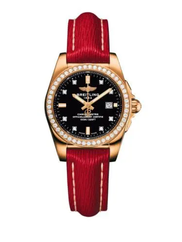 Breitling Galactic 29 Rose Gold / Diamond / Trophy Black Diamond / Sahara H7234853.BE86.273X