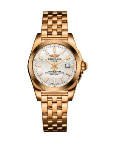 Breitling Galactic 29 Rose Gold / Pearl / Bracelet H7234812.A791.791H
