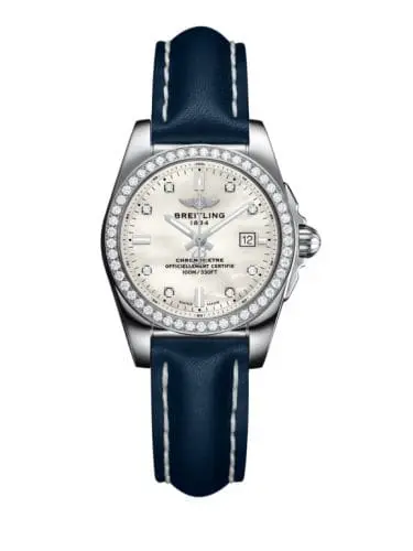 Breitling Galactic 29 Stainless Steel / Diamond / Pearl Diamond / Calf A7234853/A785/486X/A12BA.1