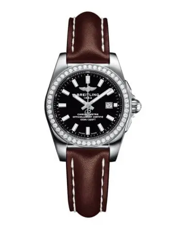 Breitling Galactic 29 Stainless Steel / Diamond / Trophy Black / Calf A7234853/BE49/484X/A12BA.1