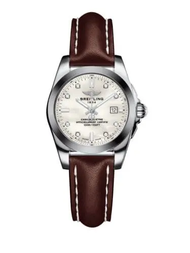 Breitling Galactic 29 Stainless Steel / Pearl Diamond / Calf W7234812/A785/484X/A12BA.1