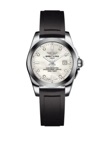 Breitling Galactic 29 Stainless Steel / Pearl Diamond / Rubber W7234812/A785/248S/A12S.1