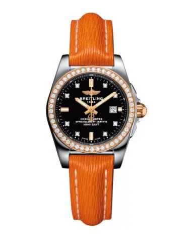 Breitling Galactic 29 Stainless Steel / Rose Gold / Diamond / Trophy Black Diamond / Sahara C7234853/BE86/270X/A12BA.1