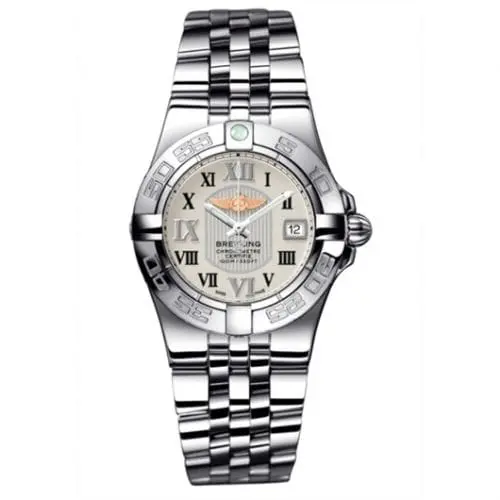 Breitling Galactic 30 Silver / Roman / Bracelet A71340L2.G670.368A