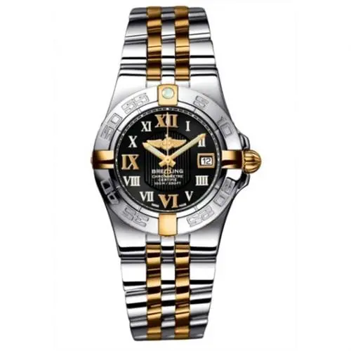 Breitling Galactic 30 Two Tone Black / Roman / Two-Tone Bracelet B71340L2B951368D