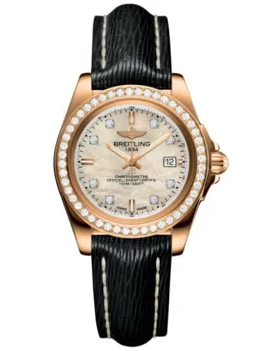 Breitling Galactic 32 Sleek Edition Rose Gold / Diamond / Pearl Diamond / Sahara H7133053.A803.208X