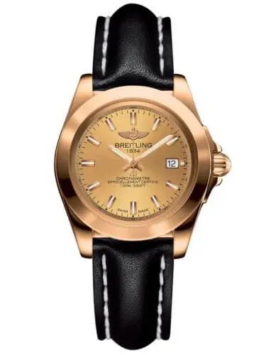 Breitling Galactic 32 Sleek Edition Rose Gold / Golden Sun / Calf H7133012.H549.408X