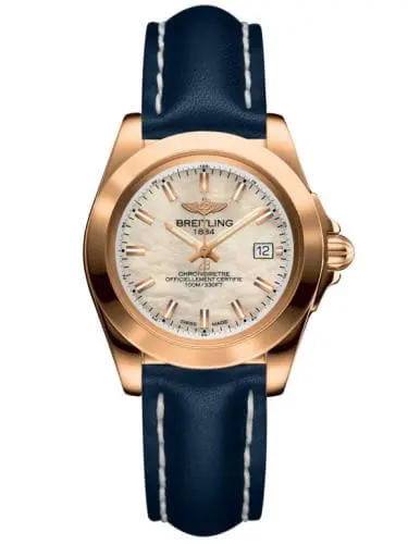 Breitling Galactic 32 Sleek Edition Rose Gold / Pearl / Calf H7133012.A802.116X