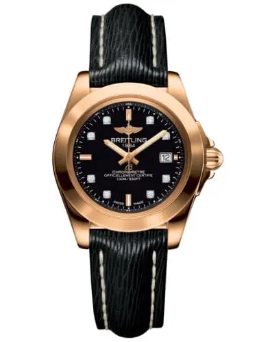 Breitling Galactic 32 Sleek Edition Rose Gold / Trophy Black Diamond / Sahara H7133012.BF64.208X