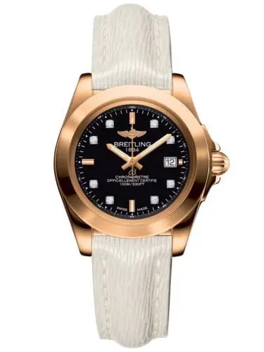 Breitling Galactic 32 Sleek Edition Rose Gold / Trophy Black Diamond / Sahara H7133012.BF64.235X