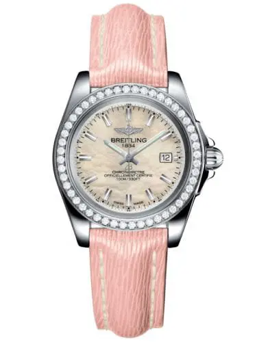 Breitling Galactic 32 Sleek Edition Stainless Steel / Diamond / Pearl / Sahara A7133053/A800/238X/A14BA.1