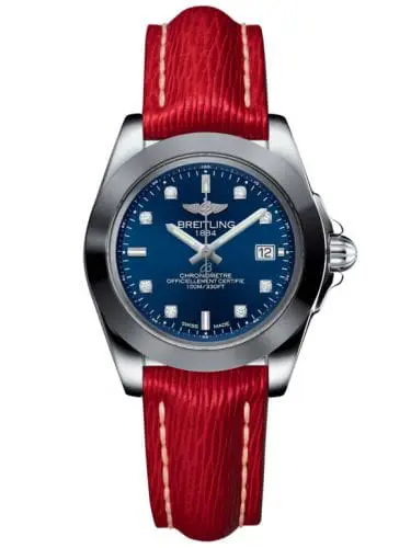 Breitling Galactic 32 Sleek Edition Stainless Steel / Horizon Blue Diamond / Sahara W7133012/C966/209X/A14BA.1