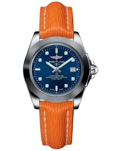 Breitling Galactic 32 Sleek Edition Stainless Steel / Horizon Blue Diamond / Sahara W7133012/C966/212X/A14BA.1