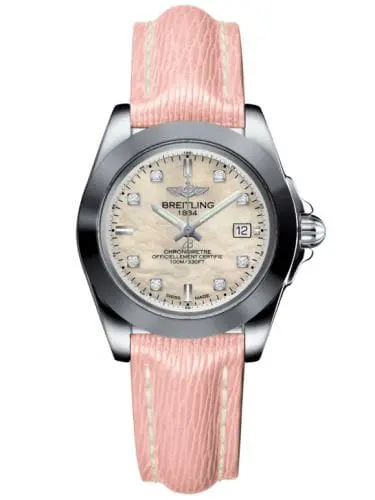 Breitling Galactic 32 Sleek Edition Stainless Steel / Pearl Diamond / Sahara W7133012/A801/238X/A14BA.1