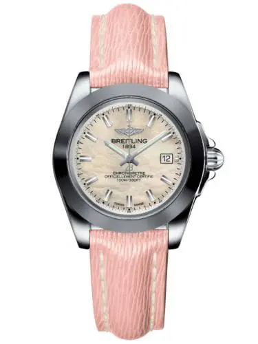 Breitling Galactic 32 Sleek Edition Stainless Steel / Pearl / Sahara W7133012/A800/238X/A14BA.1