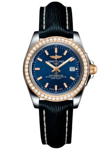 Breitling Galactic 32 Sleek Edition Stainless Steel / Rose Gold / Diamond / Horizon Blue / Sahara C7133053/C952/210X/A14BA.1