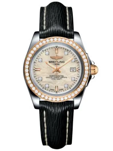 Breitling Galactic 32 Sleek Edition Stainless Steel / Rose Gold / Diamond / Pearl Diamond / Sahara C7133053/A803/208X/A14BA.1