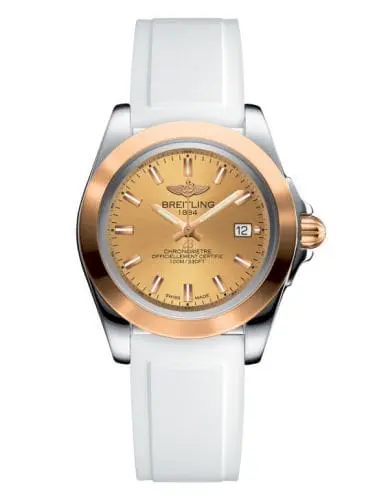 Breitling Galactic 32 Sleek Edition Stainless Steel / Rose Gold / Golden Sun / Rubber C7133012/H549/164S/A14S.1