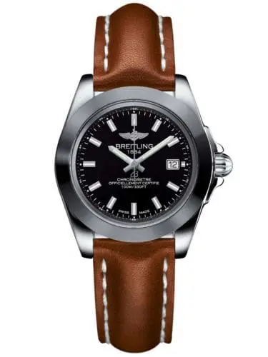 Breitling Galactic 32 Sleek Edition Stainless Steel / Trophy Black / Calf W7133012/BF62/406X/A14BA.1