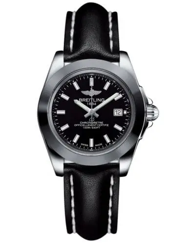 Breitling Galactic 32 Sleek Edition Stainless Steel / Trophy Black / Calf W7133012/BF62/408X/A14BA.1